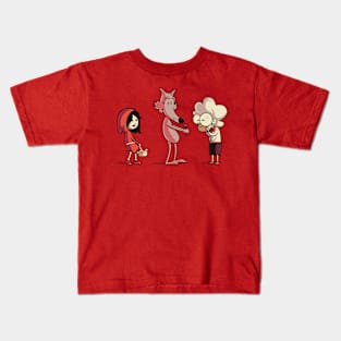 Lovely Wolf Kids T-Shirt